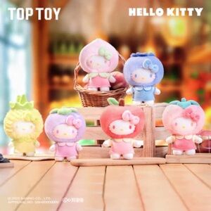 RARE Authentic TOP TOY Hello Kitty Fruity Paradise Plush - collectible
